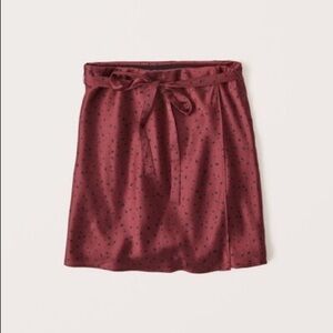 Abercrombie and Fitch satin skirt